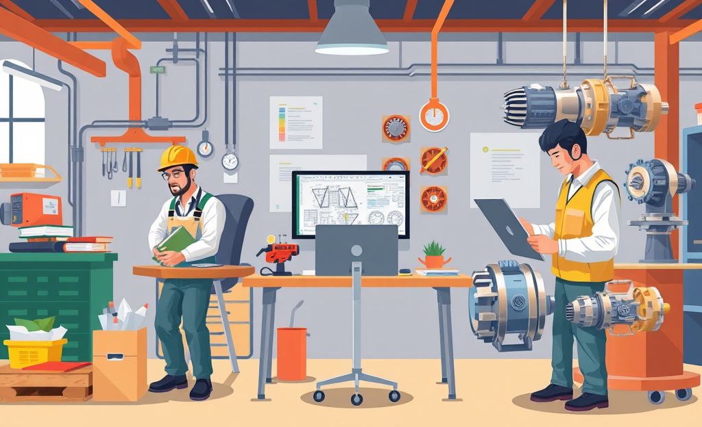 Diagram showing salary differences among maintenance, creation, and design jobs