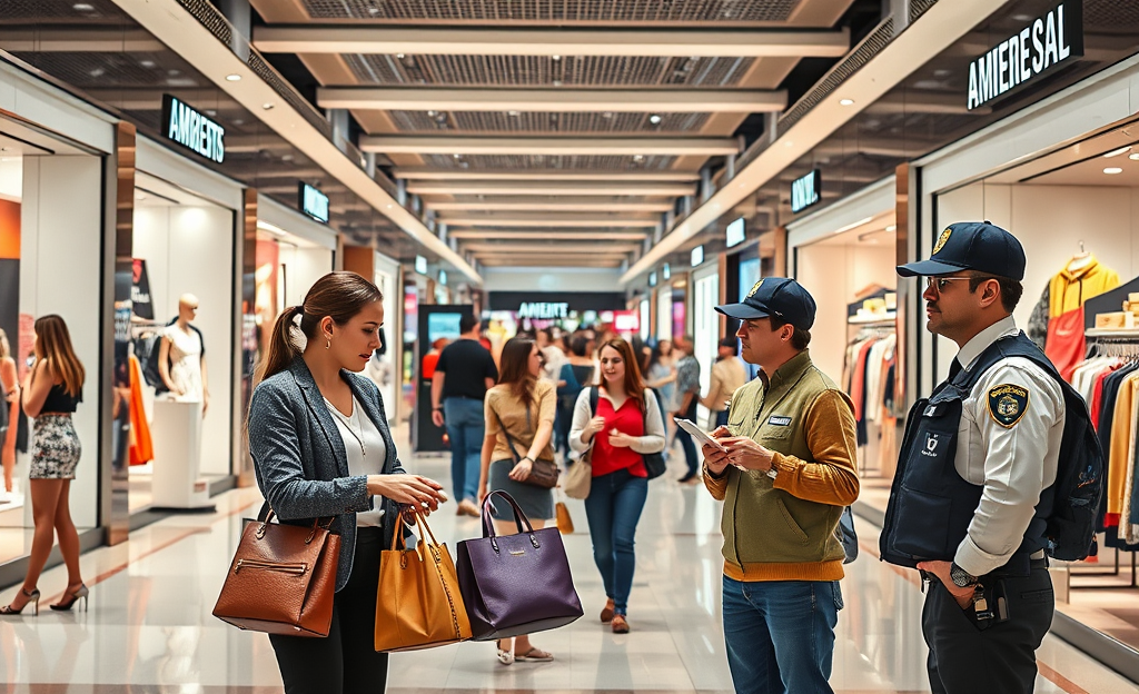 Shopping center jobs with Ambiente & Lavoro SRL in a vibrant retail environment