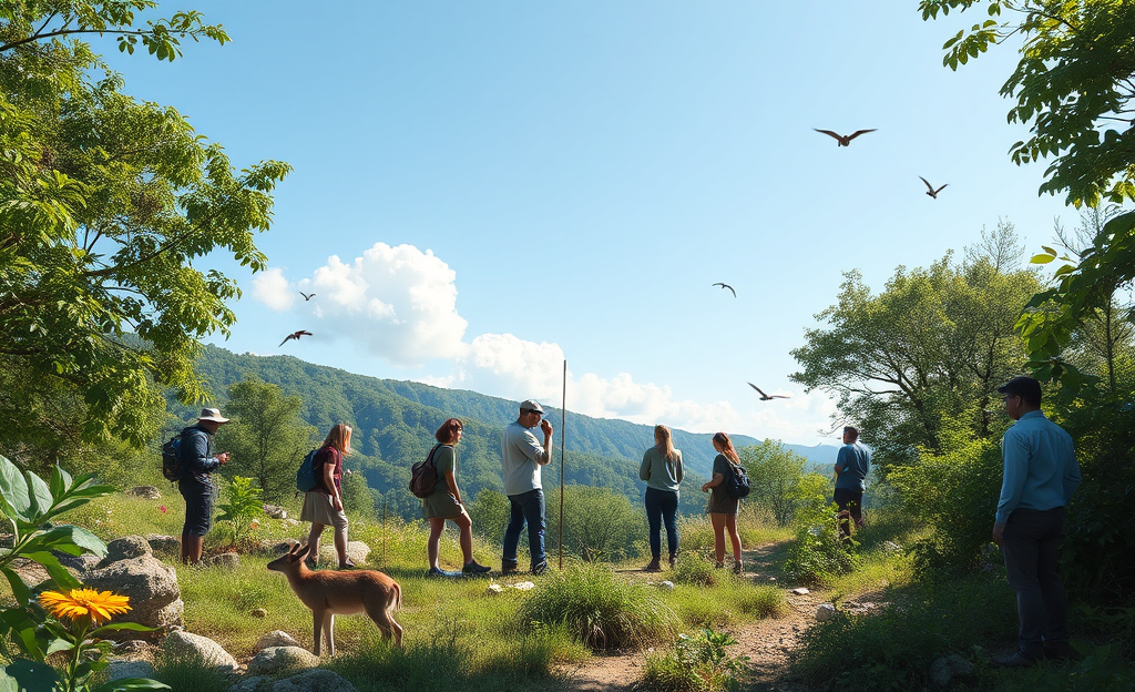 Image of natural habitat managed by Ecosystem Ambiente SPA for conservation strategies and biodiversity enhancement.