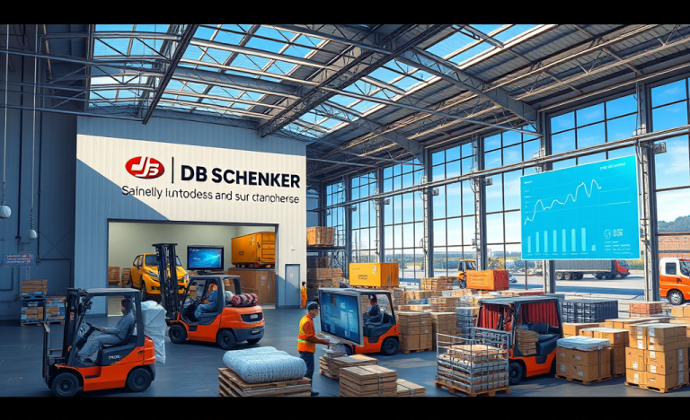 Warehouse operations with DB Schenker's logistics solutions