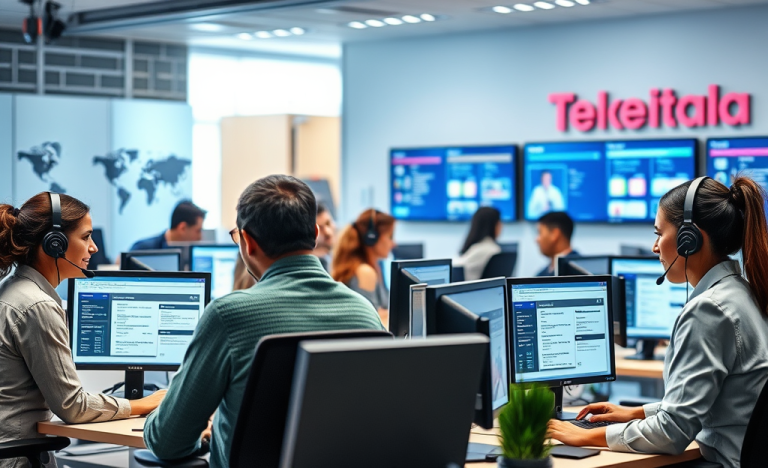 Image depicting job openings in support roles at Telecom Italia