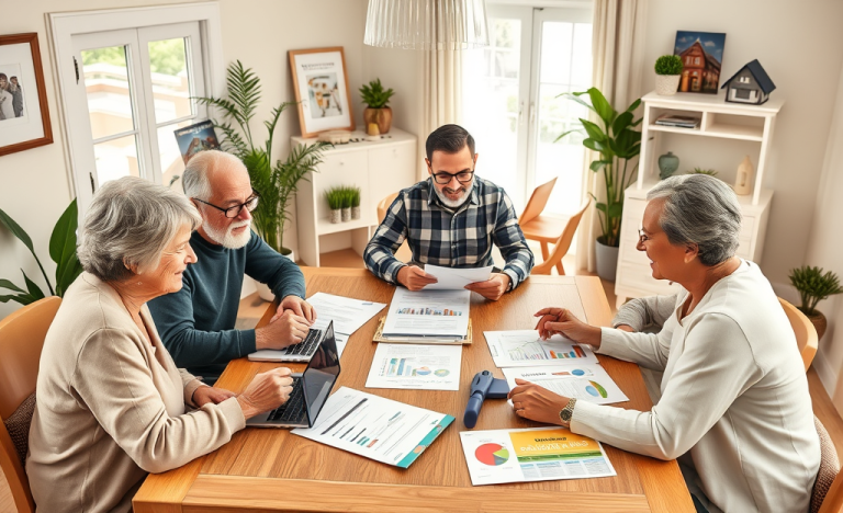 A visual representation of mortgage refinancing options to illustrate quick and safe credit solutions for homeowners.
