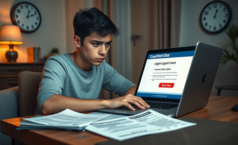 CashNetUSA personal loan options for urgent financial needs